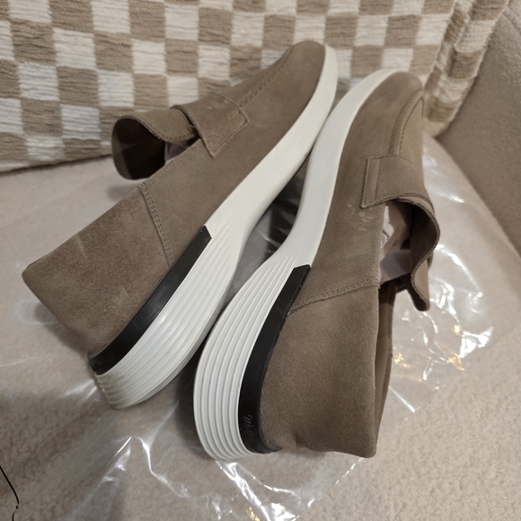 Wolf & Shepherd Crossover Penny Loafer Suede Leather Mens Size 11 M - Picture 10 of 15